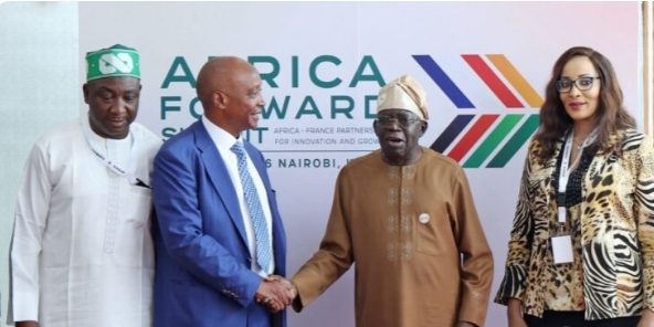 Tinubu, CAF President Meet in Kenya
